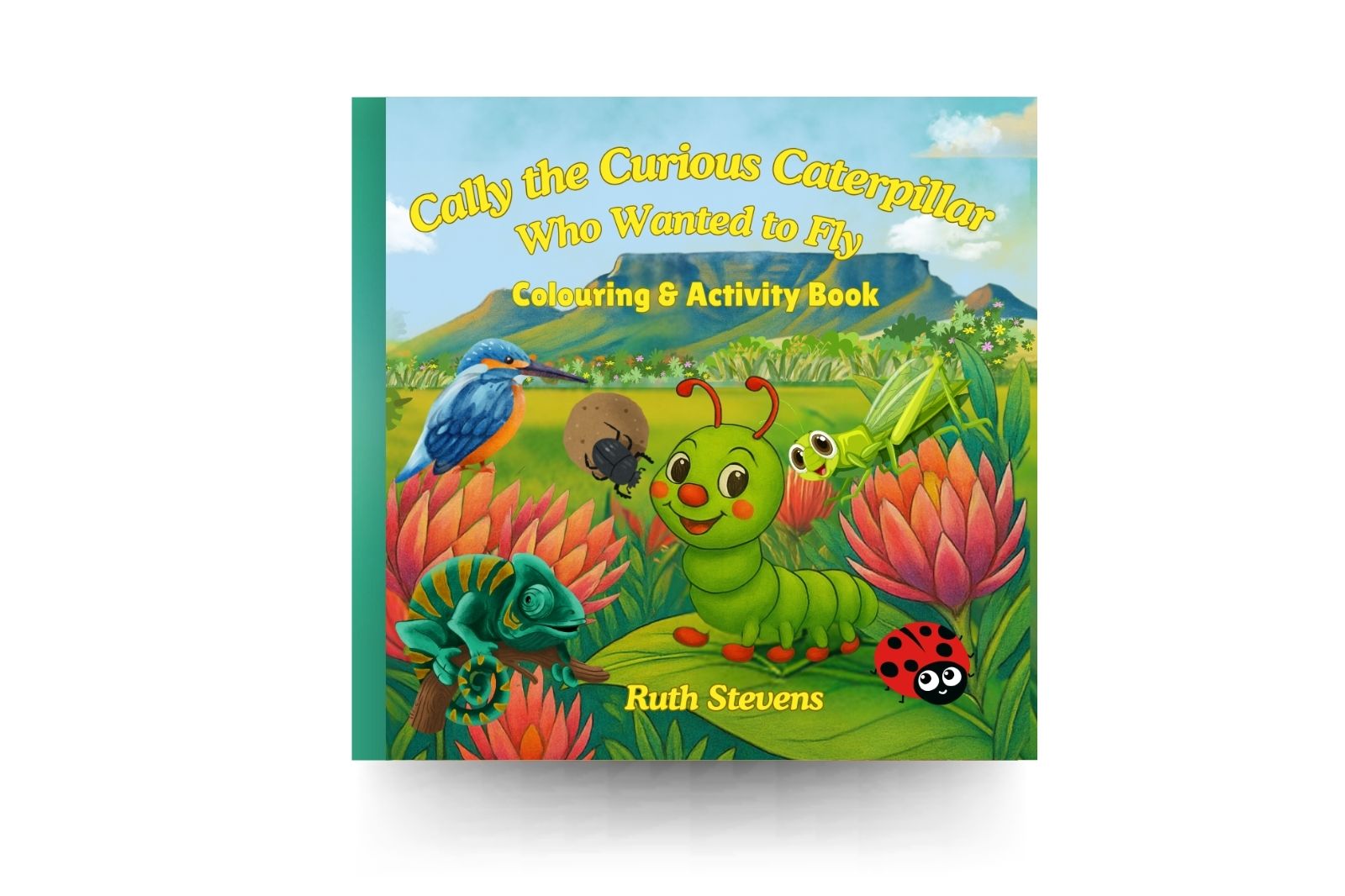 Cally The Curious Caterpillar Who Wanted To Fly - Colouring & Activity Book